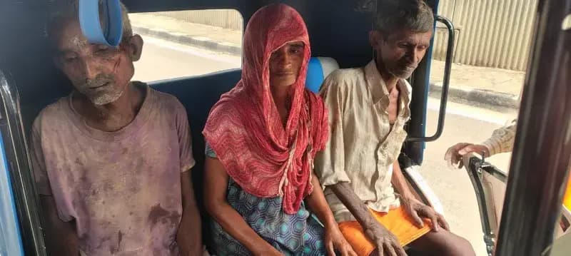  धान की फसल देखने गए किसान और उसकी बहन को दबंगों ने लाठी - डंडों से जमकर पीटा 