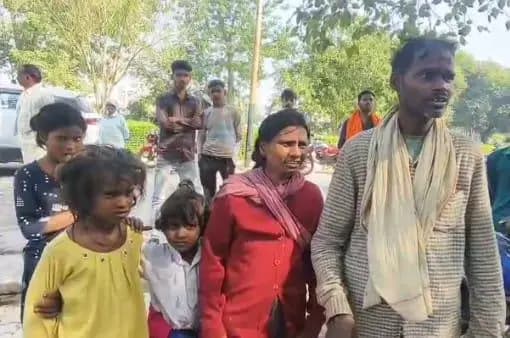 तेज रफ़्तार के कहर में चली गई आठ वर्षीय कृष्णा की जान,असहाय परिवार का सहारा बनी बीकेटी  पुलिस  