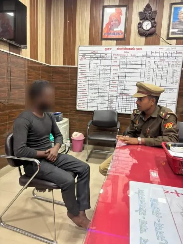 
घरेलू विवाद पर आत्माहत्या करने जा रहे युवक की पुलिस ने बचाई जान, लखनऊ के मोहनलालगंज  का मामला