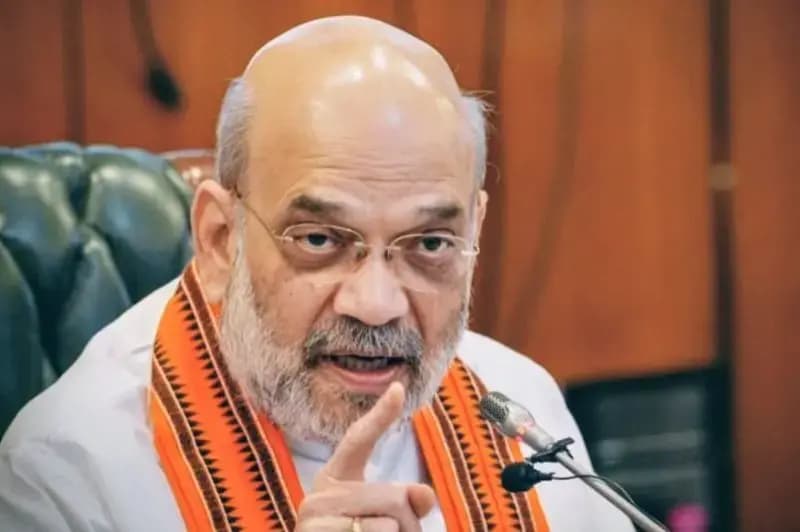 केंद्रीय मंत्री अमित शाह ने आतंकवाद को जड़ से उखाड़ने का किया ऐलान, सुरक्षा के कड़े इंतजाम