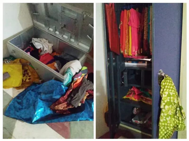  बीकेटी क्षेत्र में एक घर से चोरो ने दस लाख पर किया हाथ — साफ,कानून प्रशासन पडा कमजोर