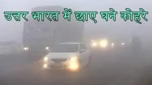   उत्तर भारत में छाए घने कोहरे,हवाई और रेल यातायात  बुरी तरह प्रभावित  