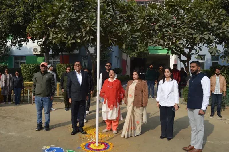 77वाँ गणतंत्र दिवस समारोह एस. आर. ग्लोबल स्कूल में हर्षोल्लास एवं गरिमामय वातावरण में आयोजित
