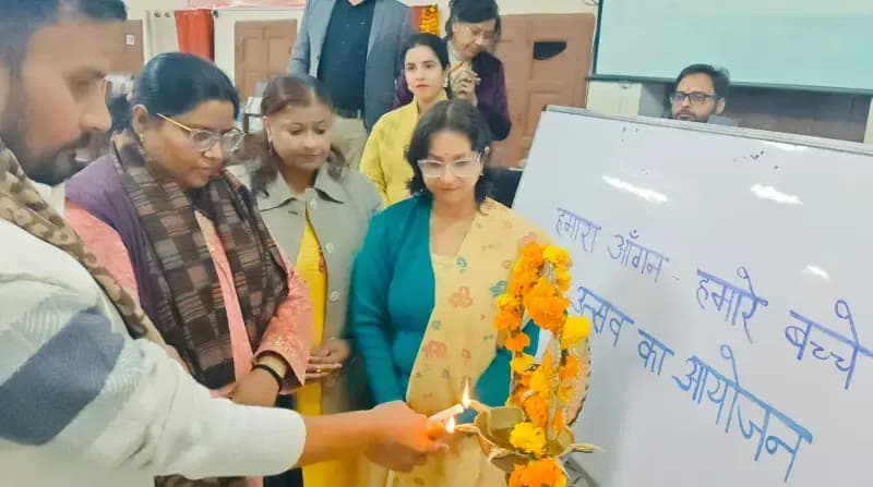  हमारा आंगन हमारे बच्चे उत्सव का BKT में भव्य आयोजन 
