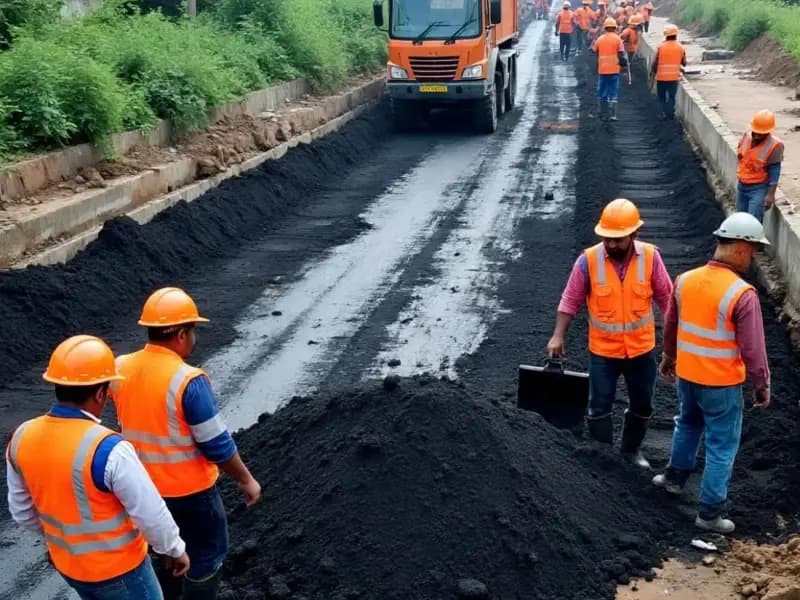 यूपी के गांव हो रहे हाईटेक, प्लास्टिक कचरे से बनाई 75 किलोमीटर लंबी सड़क