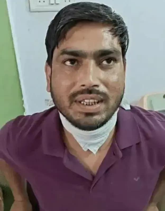 चाइनीज मांझे ने बाइक सवार को किया घायल ,लखनऊ के हुसैनगंज क्षेत्र की घटना

