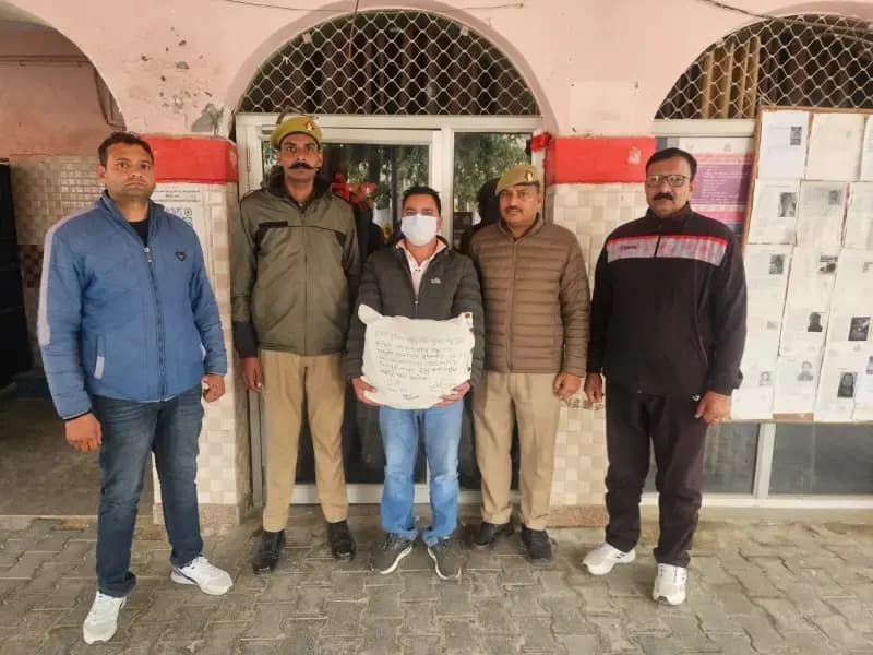 एएनटीएफ यूनिट मेरठ ने 11 लाख की अवैध चरस के साथ पकड़ा एक तस्कर 