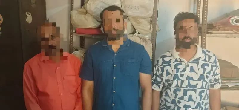 STF ने 1 करोड रूपये  के साथ 3 अर्न्तराज्यीय वन्य जीव तस्करो को किया गिरफ्तार 