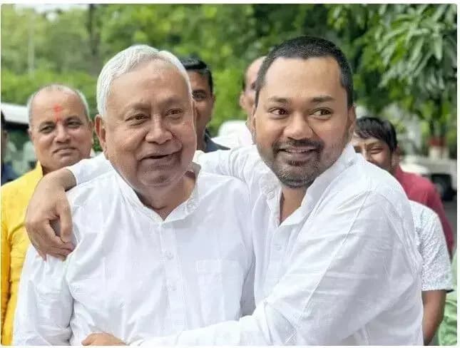  नीतीश कुमार के पुत्र निशांत कुमार 7 मार्च  को आधिकारिक तौर पर जनता दल में होंगे शामिल  