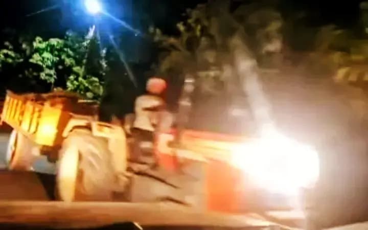 "लखनऊ में 'जीरो टॉलरेंस' को ठेंगा: दौली खेड़ा में रात भर गूँजती जेसीबी की आवाजें