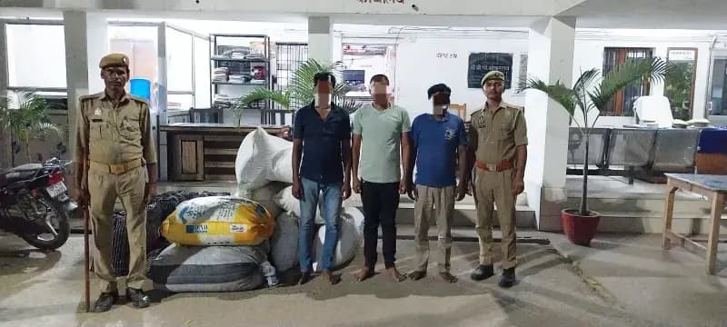  ANTF बाराबंकी: लाखों के अवैध  सामान के साथ दो तस्कर गिरफ्तार