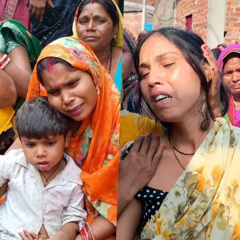 सेप्टिक टैंक की सफाई के दौरान जहरीली गैस से दो मजदूरों की मौत, नम आंखों से हुआ अंतिम संस्कार  