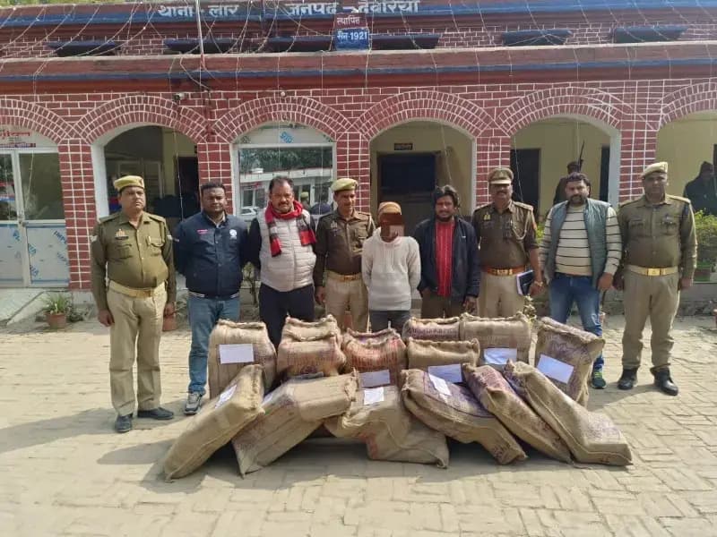 गोरखपुर में अवैध मादक पदार्थों के खिलाफ एएनटीएफ टीम की सराहनीय कामयाबी