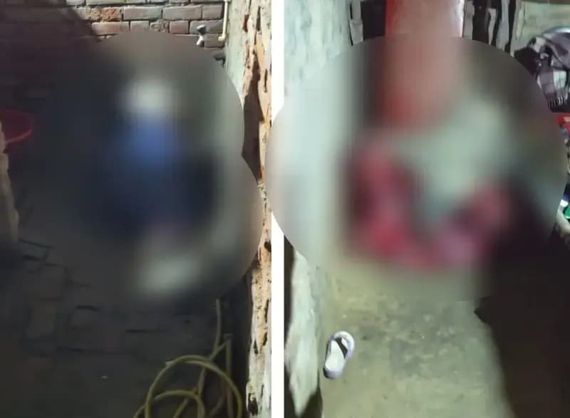 लखनऊ के मोहनलालगंज क्षेत्र में मां-बेटे की बेरहमी से हत्या