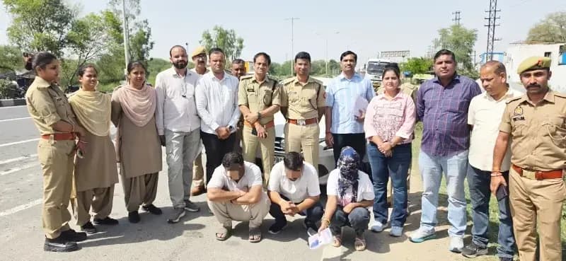 ANTF ऑपरेशनल यूनिट आगरा : अवैध मादक पदार्थ की तस्करी करने वाले 03 तस्कर गिरफ्तार