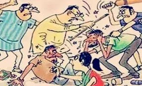 जमीनी विवाद को लेकर दो पक्षो में खूनी संघर्ष,लखनऊ के इटौंजा क्षेत्र की घटना